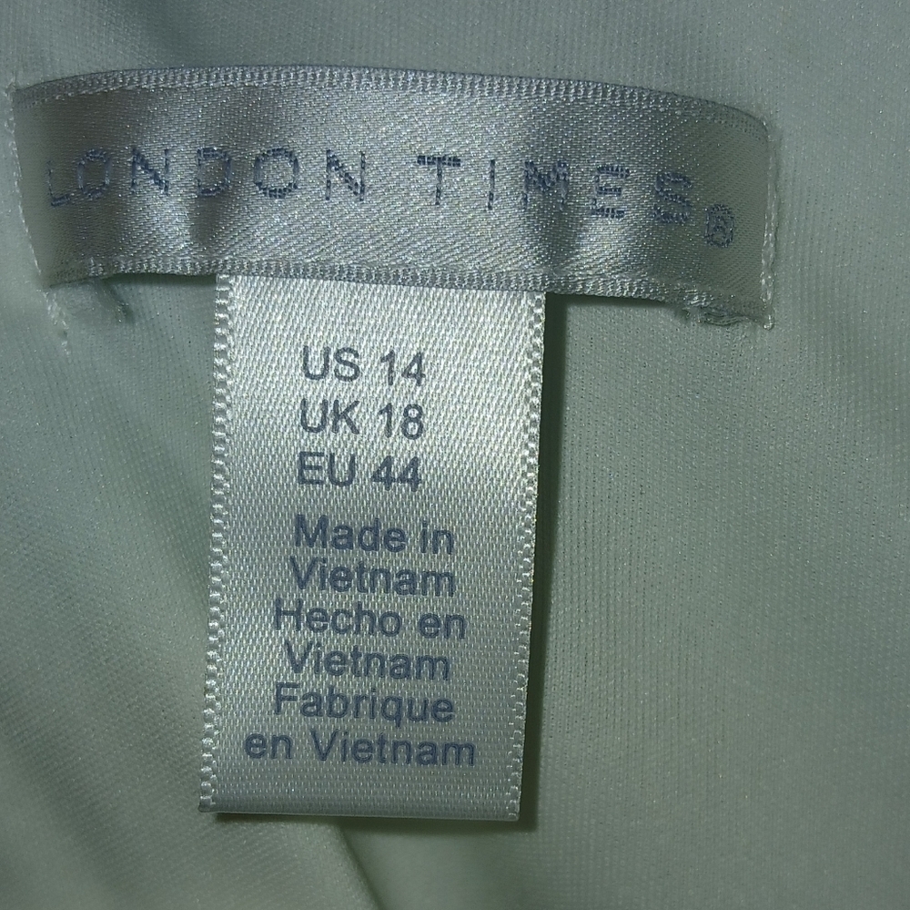 London Times Linen Blend Shift Dress​ - Picture 8 of 8